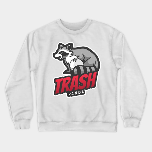 Trash Panda Crewneck Sweatshirt by mikepod